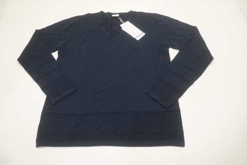 NEW Ping Golf Bonnie Sweater  Womens Size  10 Navy V-Neck 624A 00928154