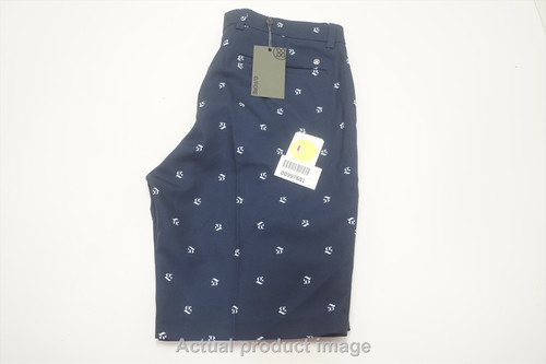 G/Fore Golf Print Shorts Mens Waist Size 32 TWLT Regular