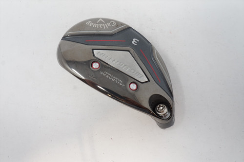 Callaway Big Bertha 2019 18.0* #3 Hybrid Club Head Only 1011271 Lefty Lh Callaway Big Bertha 2019 18.0* #3 Hybrid Club Head Only 1011271 Lefty Lh