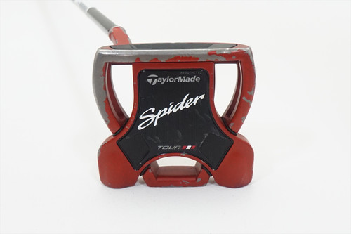 Taylormade Spider Tour Red 35" Putter Good Left Hand Lh 1027724 Super Stroke