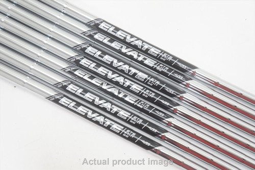 New True Temper Elevate ETS 95 Regular 36.5"-39.5" 7pc 4-PW Iron Shaft Set .355T New True Temper Elevate ETS 95 Regular 36.5"-39.5" 7pc 4-PW Iron Shaft Set .355T