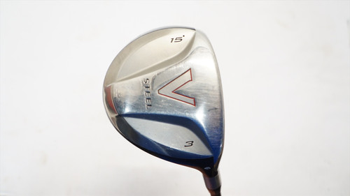 Taylormade V Steel 15° 3 Fairway Wood Regular Flex M.A.S.2 1036775 Good G36