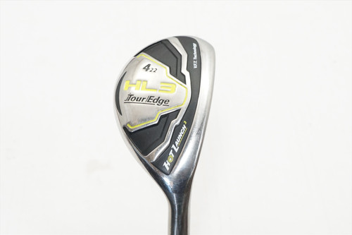 Tour Edge Hl3 22° 4 Hybrid Stiff Flex Ust Mamiya 1035067 Excellent E41