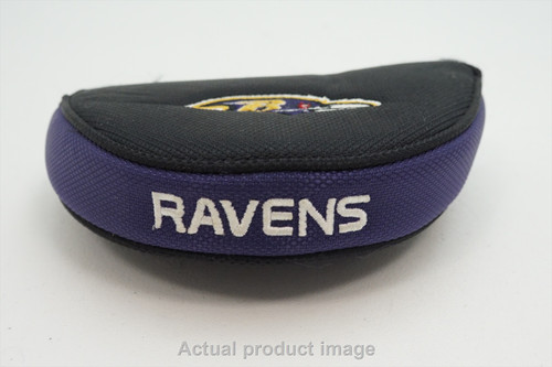 NFL Golf Baltimore Ravens Putter Headcover Head Cover Good