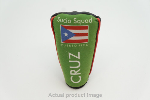 Golf Puerto Rico Cruz Photo Headcover Putter Headcover Mid Mallet Head Cover