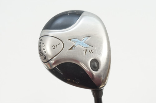 Callaway X 2008 21° 7W Fairway Wood Ladies Flex Fujikura Gems 1043842 Good HB12-9-33