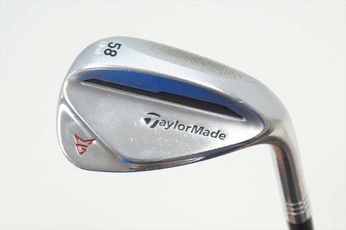 Taylormade Milled Grind 2 Chrome Wedge 58°-8 Stock Stl 1043715 Good Taylormade Milled Grind 2 Chrome Wedge 58°-8 Stock Stl 1043715 Good