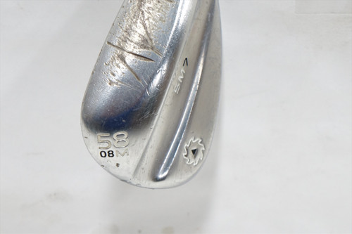 Titleist Vokey Sm7 Tour Chrome Wedge 58°-8 M-Grind Wedge Stock 1034219 Fair F46 Titleist Vokey Sm7 Tour Chrome Wedge 58°-8 M-Grind Wedge Stock 1034219 Fair F46
