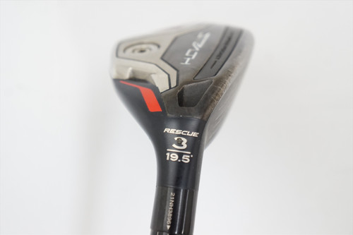 Taylormade Stealth Plus Rescue 19.5° 3 Hybrid Stiff Hzrdus Rdx Red 85 w/ HC  ^ - Mikes Golf Outlet