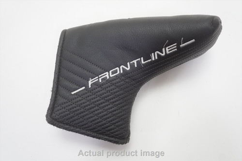 Cleveland Golf Frontline Black Blade Putter Headcover Blade Good HA8-7-92 Cleveland Golf Frontline Black Blade Putter Headcover Blade Good HA8-7-92