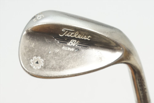 Titleist Vokey Sm7 Brushed Steel Wedge 56°-8 M-Grind Stock 1038683 Good G24 Titleist Vokey Sm7 Brushed Steel Wedge 56°-8 M-Grind Stock 1038683 Good G24