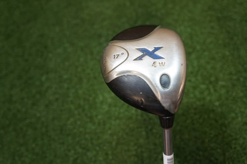 Callaway X 17 Degree 4 Fairway Wood Uniflex Steel 0629698 Right Handed HB6-8-23 Callaway X 17 Degree 4 Fairway Wood Uniflex Steel 0629698 Right Handed HB6-8-23