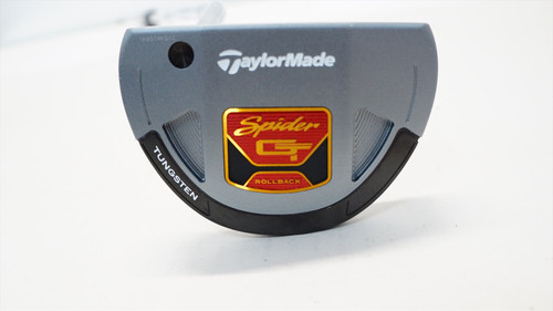 Taylormade Spider Gt Rollback Silver Single Bend 34" Putter Mint Left Hand Lh w/ HC P11