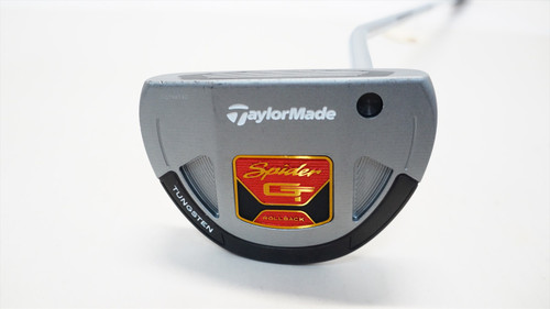 Taylormade Spider Gt Rollback Silver Single Bend 33" Putter Good w/ HC P2