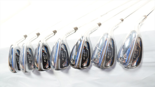 New Cobra Speedzone One Length Iron Set 5-Pw, Gw Regular Flex Kbs Tour Steel C13