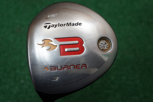 Taylormade Burner Steel 15 Degree 3 Fairway Wood Regular Graphite 0604707 Lh E12