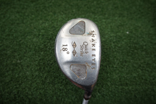 Snake Eyes Quick Strike 7W/3I 22° 3 & 5W/2I 18* Hybrid A Flex Graphite
