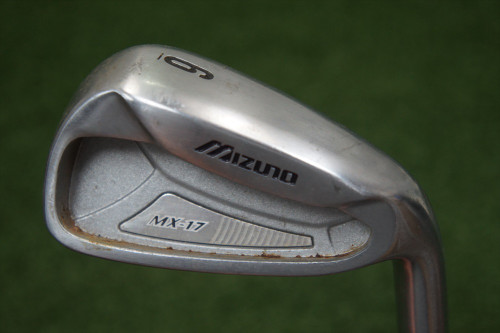 **「MU」** Mizuno Mx-17 6 Iron Steel Shaft Regular Flex 227837 Used Golf RH