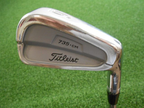 Titleist 735.Cm Forged 6 Iron Steel Shaft Stiff Used Golf Right