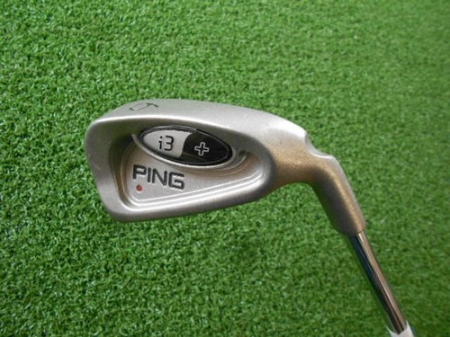 Ping I3+ Maroon Dot 6 Iron Steel Shaft X X-Stiff Demo Used Golf