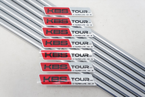 美品　KBS TOUR C-TAPER 115 R+ 5番〜PW ６本セット KBS Tour C-Taper Black Limited Edition Shaft – Grips4Less