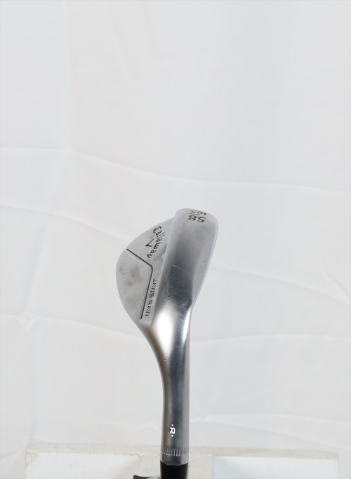 Callaway Jaws Raw Chrome Wedge 58°10 SGrind Dynamic Gold Spinner