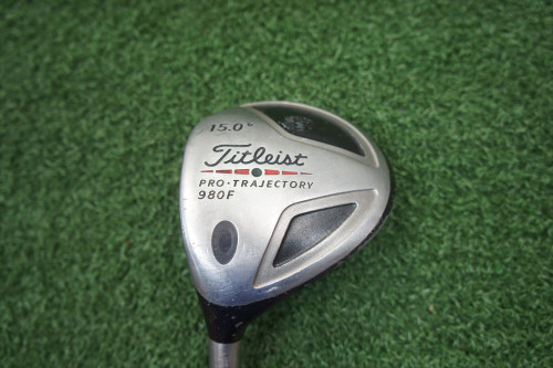 LH Titleist 980F 15 Degree 3 Fairway Wood (-4