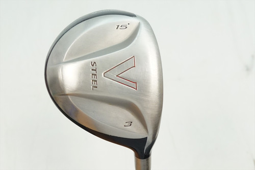 Taylormade V Steel 15 Degree 3 Fairway Wood Stiff M.A.S.2 Graphite