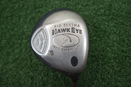 Women's Callaway Big Bertha Hawk Eye VFT-Titanium 5 Wood Ladies