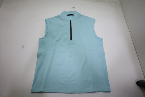 Gilet De Golf Greyson Siaconset 1/4 Zip Homme - Taille L, Bleu, Neuf Avec étiquette