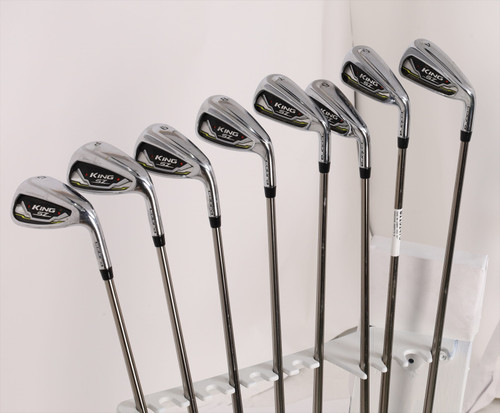 Cobra Speedzone Iron Set 4-Pw, Gw Senior/Reg Recoil Esx Graphite
