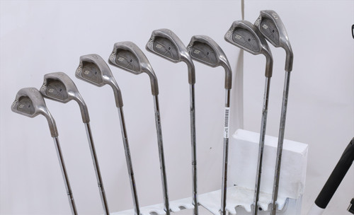 Ping Isi S Black Dot Iron Set 3-Pw Stiff Flex Dynamic Gold Steel