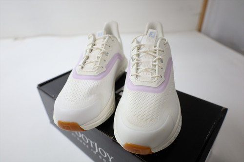 New FOOTJOY Golf Quantum Shoes Women 7 Cream / Purple 97816