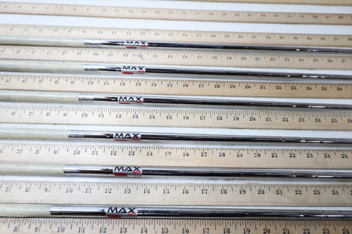 Kbs Max Mt 85G Stiff 34.25-37 Iron Shaft Set Pulls 6Pc .370