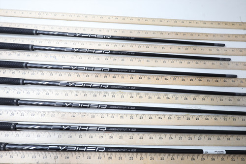 Project X Cypher Sixty 5.5 Regular 34-37 Iron Shaft Set Pulls 7Pc
