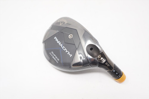 Callaway PARADYM SUPER HYBRID 24°（5H） New Callaway Paradym Super Hybrid 24* #5 Hybrid Club Head Only 3-6