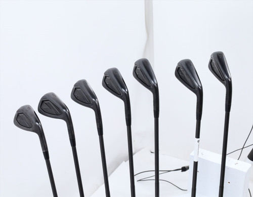 Mizuno Jpx 925 Forged Black Iron Set 4-Pw Stiff Dynamic Gold Black