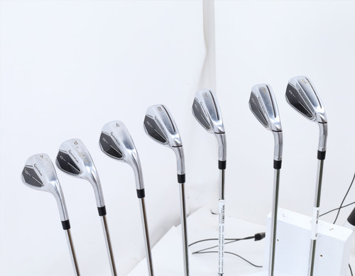 Taylormade Qi Iron Set 5-Pw, Aw Stiff Flex Fst Kbs Max Mt 85 Steel