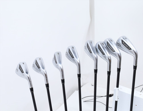 Callaway Apex Ai200 Iron Set 4-Pw, Aw Regular Flex Kbs Pgi 80