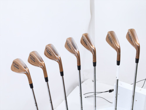 Cobra King Forged Tec Copper Iron Set 4-Pw Extra Stiff Flex Steel