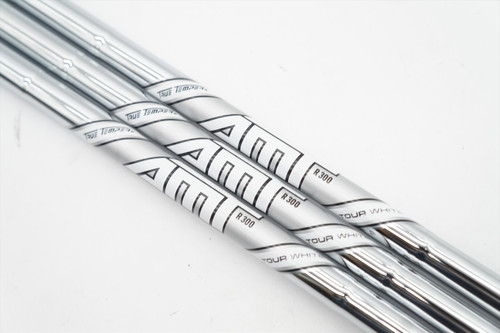TRUE TEMPER TOUR WHITEスチールシャフト 10本セット 3) New True Temper Amt Tour White R300 Regular 37
