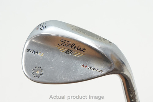 Titleist Vokey Sm6 Tour Chrome Wedge 56°-8 M-Grind Stock Stl