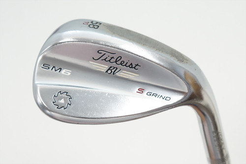 Titleist Vokey Sm6 Tour Chrome Wedge 58°-10 S-Grind Wedge 