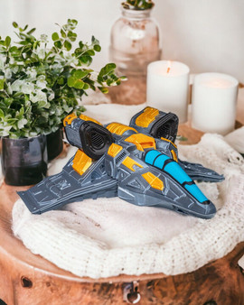 Fallen Spaceship Backflow Incense Burner – Sci-Fi Smoke Waterfall | Futuristic Incense Holder