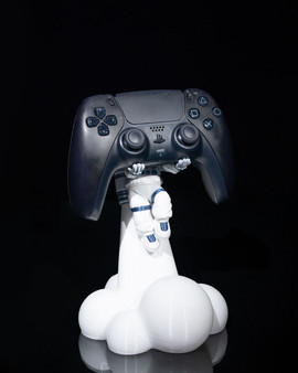 3D-Printed Astronaut Console Controller Holder - Elevate Your Gaming Experience to Infinity and Beyond!