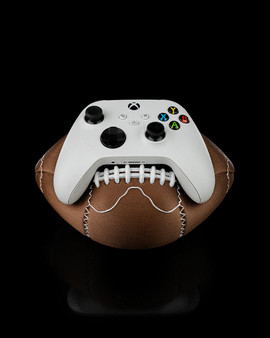 Football Game Controller Stand: 3D-Printed PLA, Gamer Gift