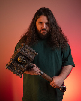 Gemini said The Butcher's Meat Mallet: Brutal Gothic War Hammer