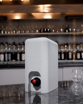 Minimalist Wine Bag Dispenser