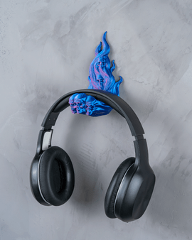 Dark Ember Headphone Wall Holder