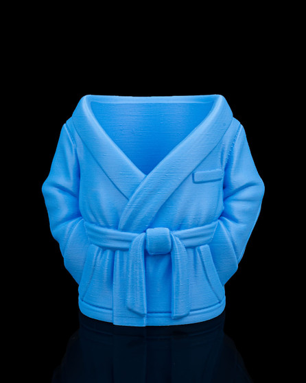 3D-Printed Bathrobe Drink Holder – Handmade Funny Can Holder & Desk Accessory